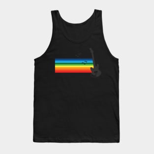 rainbow music art Tank Top